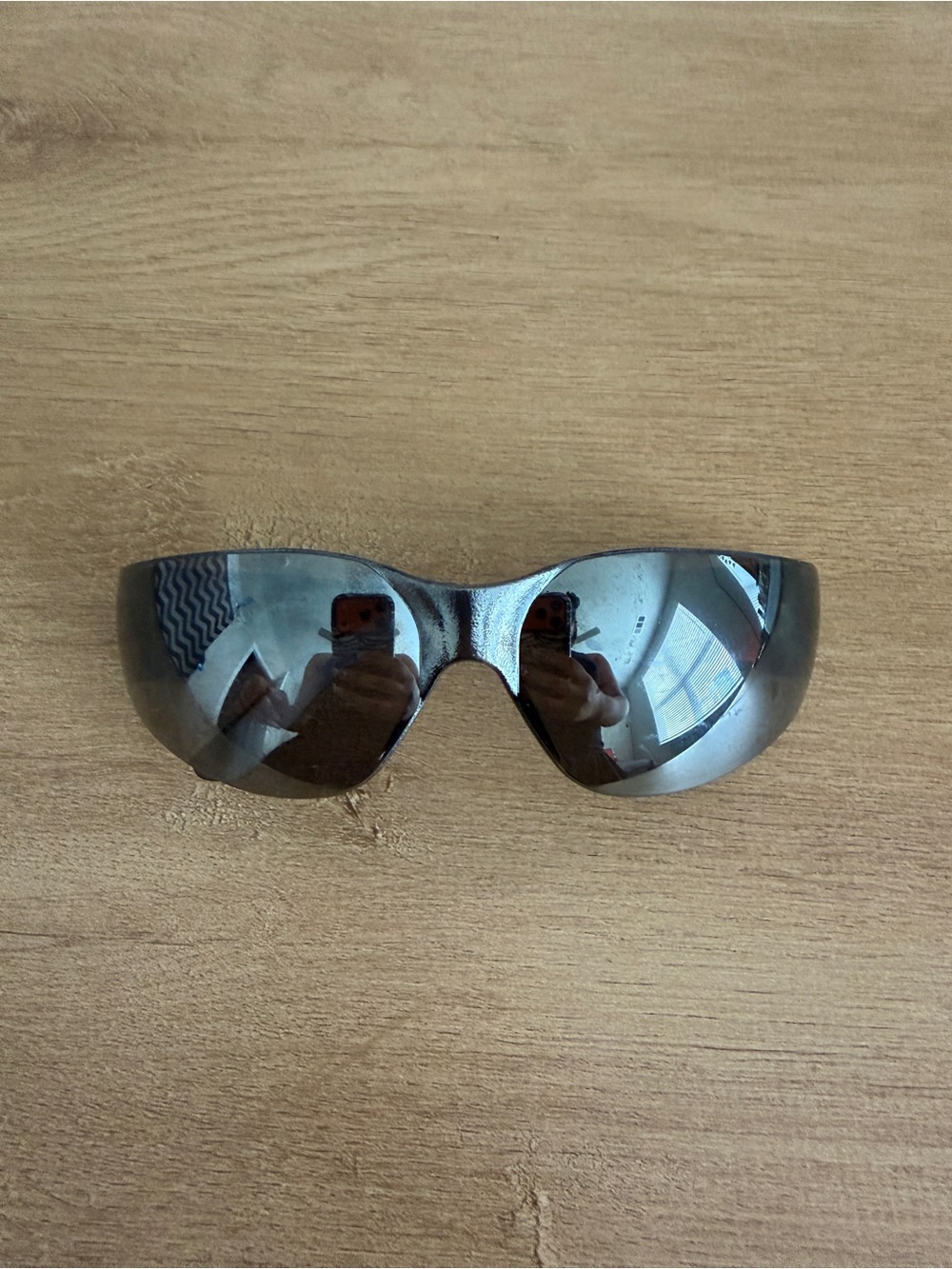 Polarized Wrap Sunglasses - Black